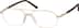 Aviator Glasses 710514 in Gold