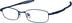 Rectangle Glasses 712816 in Blue