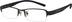 Rectangle Glasses 713912 in Gray