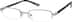 Rectangle Glasses 716011 in Silver