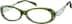 Oval Glasses 723524 in Green