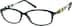Oval Glasses 723824 in Green