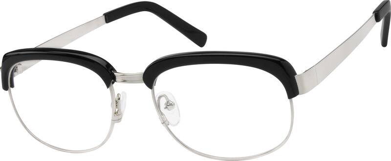 Black Rectangle Glasses #724521 | Zenni Optical
