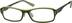 Rectangle Glasses 726924 in Green