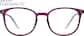 Front view of Round Glasses 727017 in Purple thumbnail