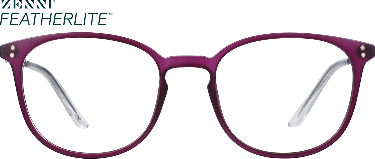 Purple Round Glasses