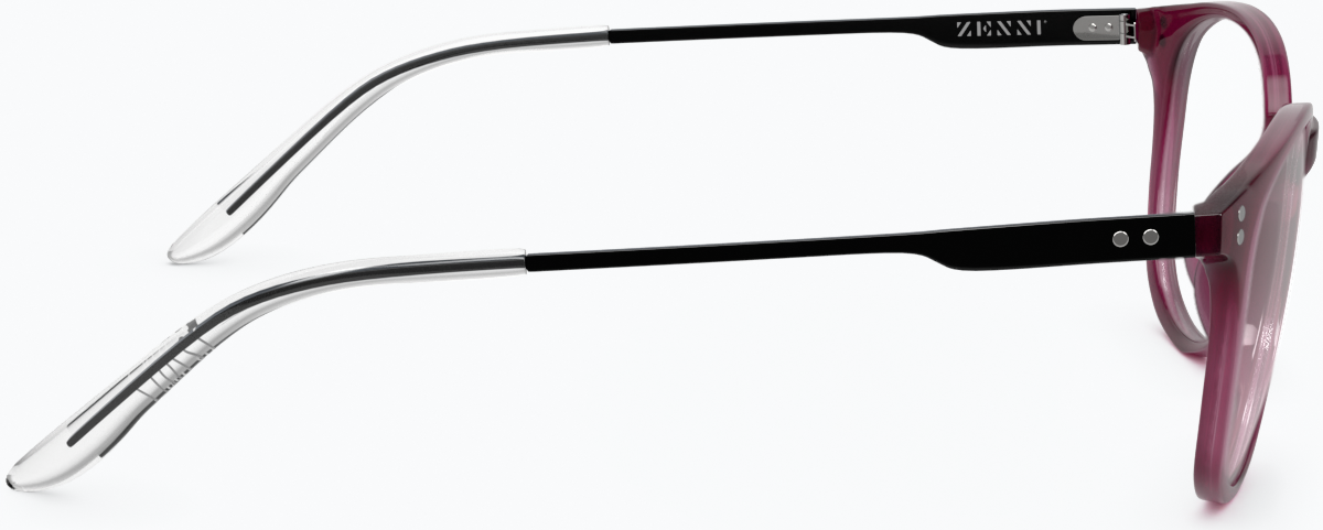 Side view of Round Glasses 727017 in Purple thumbnail