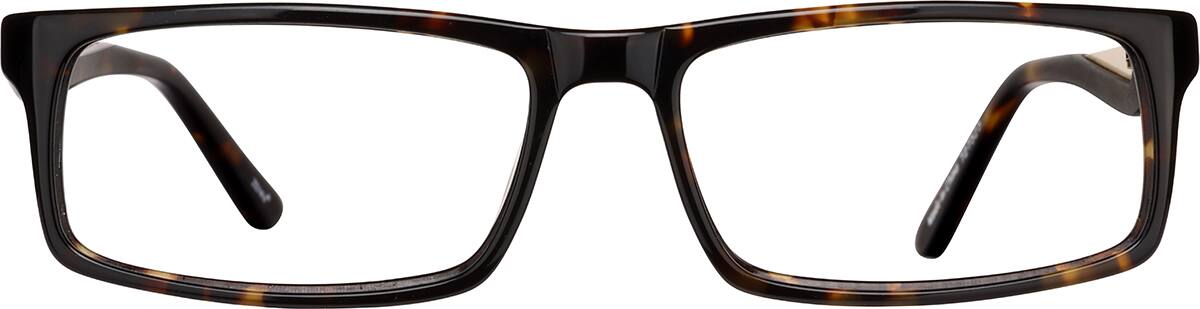 Tortoiseshell Rectangle Glasses #727525 | Zenni Optical Canada