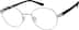 Round Glasses 730011 in Silver