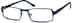 Rectangle Glasses 730616 in Midnight Blue