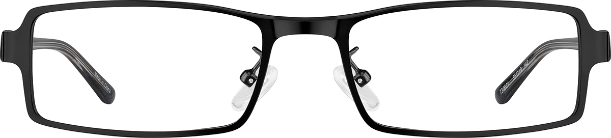 Black Rectangle Glasses