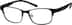 Square Glasses 731121 in Black