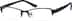 Rectangle Glasses 731521 in Black