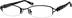 Rectangle Glasses 731621 in Black