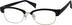 Square Glasses 733621 in Black