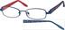 Kids’ Rectangle Glasses 735316 in Blue
