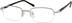 Rectangle Glasses 735611 in Silver