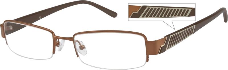 Black Rectangle Glasses #736121 | Zenni Optical