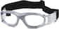 Angle view of Kids Sport Goggles 742012 in Gray thumbnail