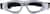 Front view of Kids Sport Goggles 742012 in Gray thumbnail