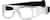 Angle view of Prescription Goggles 742823 in Clear thumbnail