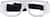 Front view of Prescription Goggles 742823 in Clear thumbnail