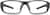 Front view of Harbor View Glasses 743112 in Gray thumbnail