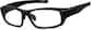 Angle view of Harbor View Glasses 743121 in Black thumbnail