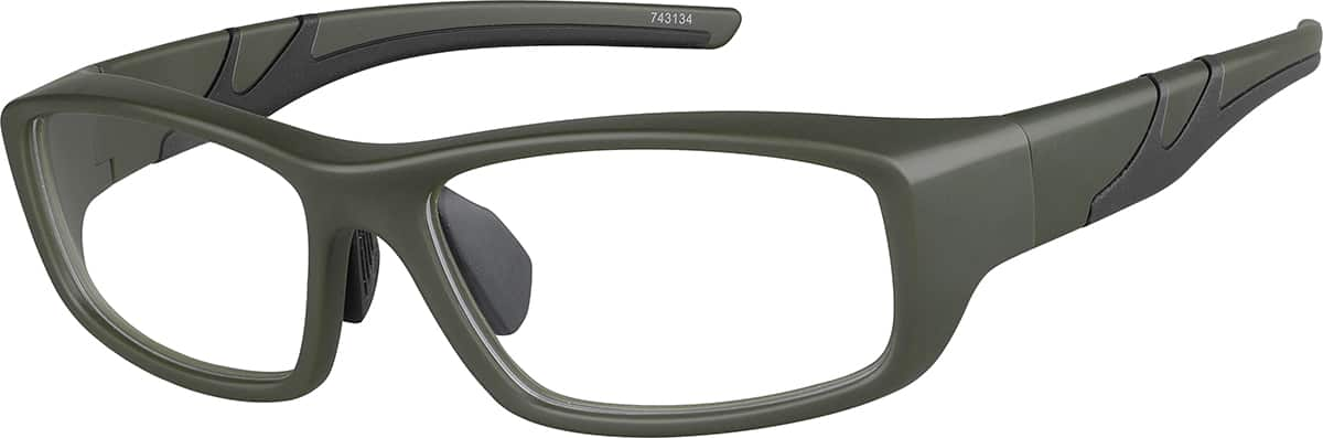 Black Sport Glasses #743121, Zenni Optical