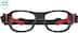 Kids’ Sport Protective Goggles 743321 in Bulls Black and Red