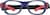 Front view of Kids’ Sport Protective Goggles 743326 in Red Sox Red and Blue thumbnail