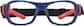 Front view of Kids’ Sport Protective Goggles 743326 in Red Sox Red and Blue thumbnail