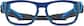 Front view of Kids' Sport Protective Goggles 743416 in Navy and Light Blue thumbnail