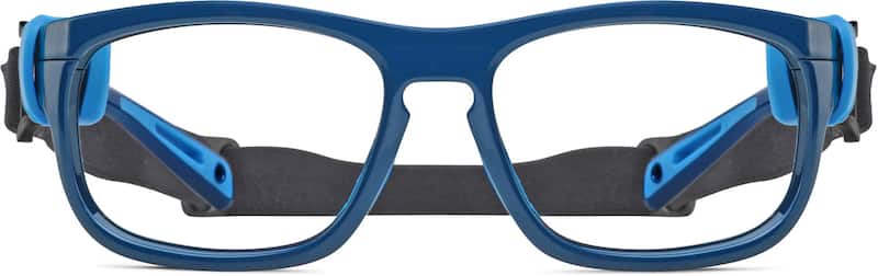 Navy and Light Blue Sport Protective Goggles