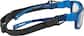 Side view of Kids' Sport Protective Goggles 743416 in Navy and Light Blue thumbnail