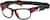 Angle view of Kids' Sport Protective Goggles 743421 in Bulls Black and Red thumbnail