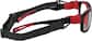 Side view of Kids' Sport Protective Goggles 743421 in Bulls Black and Red thumbnail