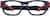 Front view of Kids' Sport Protective Goggles 743426 in Red Sox Red and Blue thumbnail