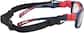 Side view of Kids' Sport Protective Goggles 743426 in Red Sox Red and Blue thumbnail