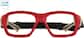 Front view of Sport Protective Goggles 743528 in 49ers Scarlet and Gold thumbnail