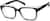 Angle view of Square Prescription Protective Glasses 744221 in Black thumbnail