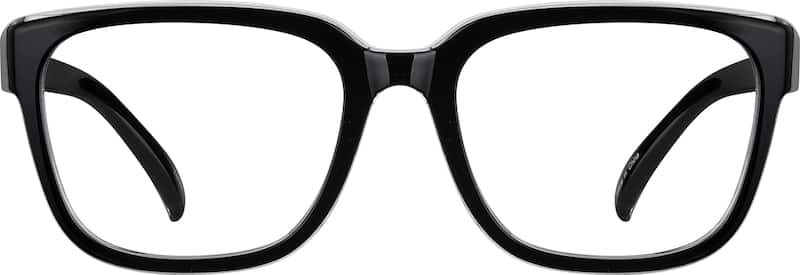 Black Square Prescription Protective Glasses