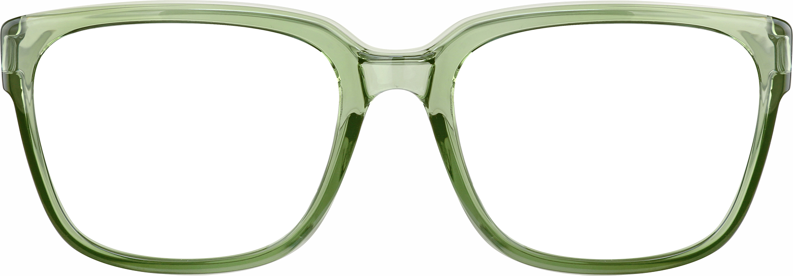Green Square Prescription Protective Glasses #744224 | Zenni