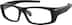 Rectangle Sports Glasses 744821 in Black