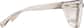 Side view of Square Glasses 747112 in Gray thumbnail