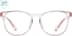 Square Glasses 747119 in Pink