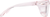 Side view of Square Glasses 747119 in Pink thumbnail