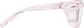Side view of Square Glasses 747119 in Pink thumbnail