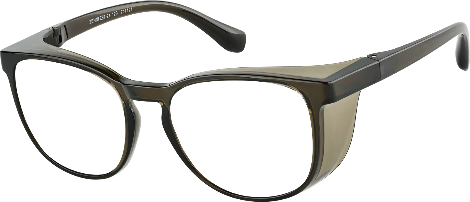 Gray Square Glasses #747112 | Zenni Optical