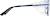 Side view of Protective Glasses 747216 in Blue thumbnail
